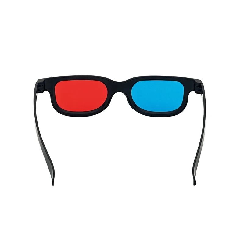 Factory Wholesale Passive Plastic red blue Anaglyph 3D glasses for amblyopia training