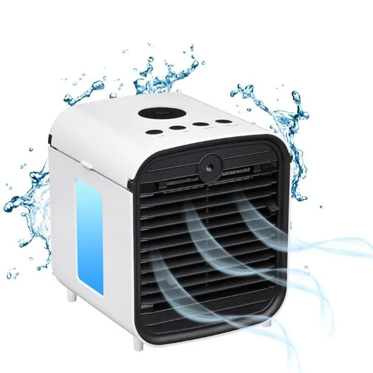 Evaporative Desk Fan Space Cooler USB Portable Mini Air Cooler Humidifying USB Fan with Purifier