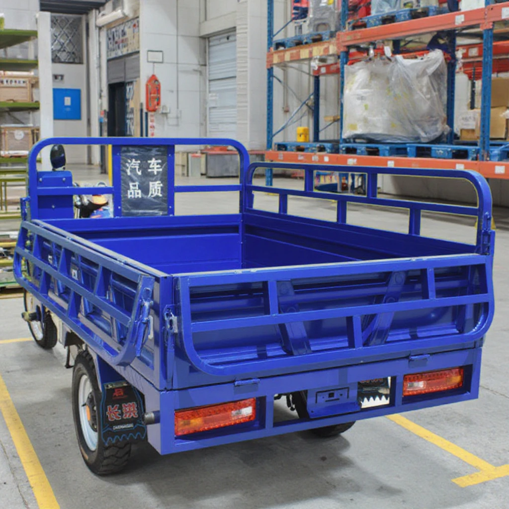 Bogist G125 Household and Agricultural Use 3-Wheeled Cargo Motorcycle, Zongshen Water-Cooled Gasoline Tricycle Vehicle - ecarcc official