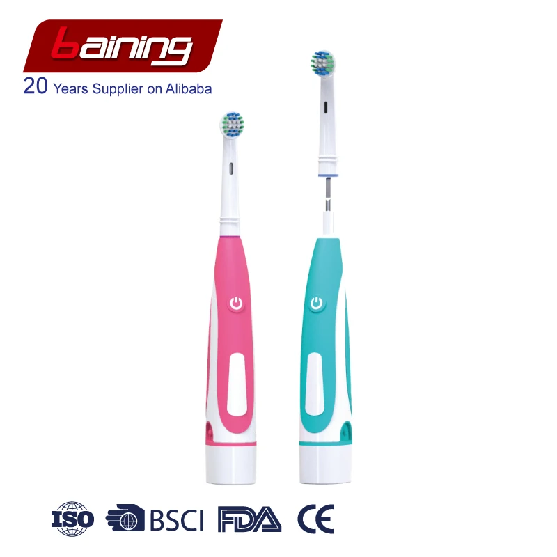 Custom Logo Rotating Bristles Replacement Brush Head electric Toothbrush For Adult With B Oral Brand