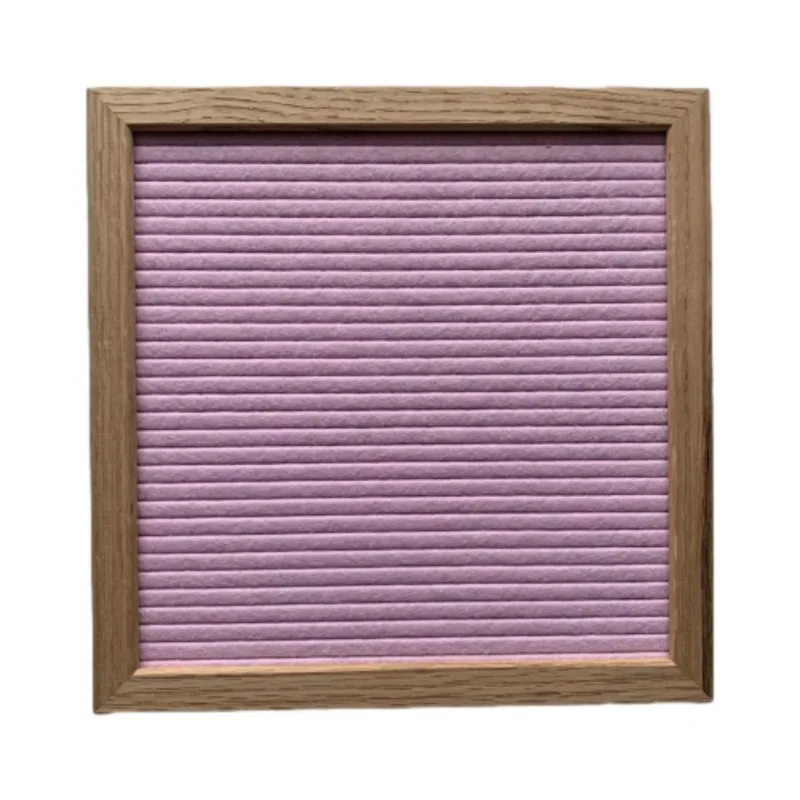 Wholesale High Satisfaction Customized Changeable Oak Frame Felt Letter Board