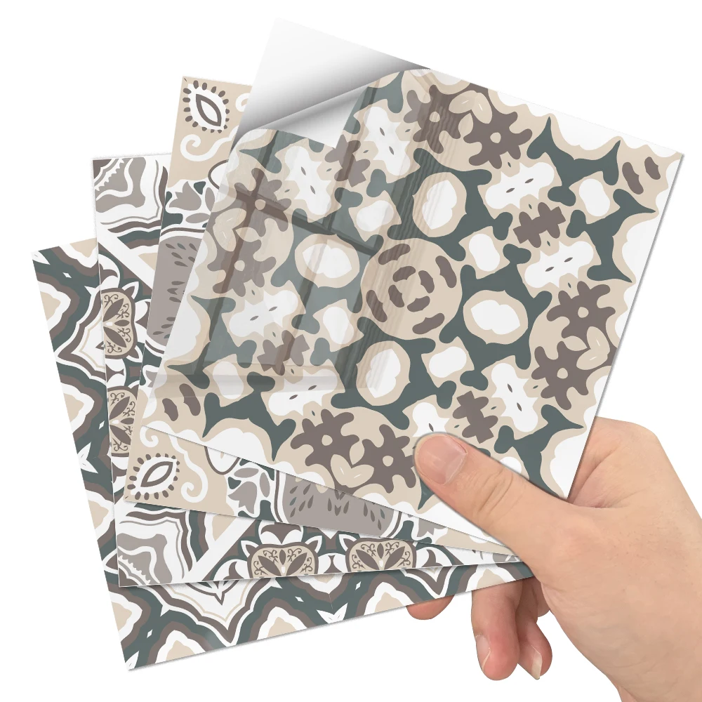 
 Марокканские 3d-фрески для пола, брызги, наклейки, ретро-Стикеры для плитки в ванную комнату, водонепроницаемые  