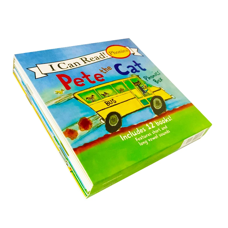 Забавная книга с изображением кота Пита на английском языке карманная Книга 12