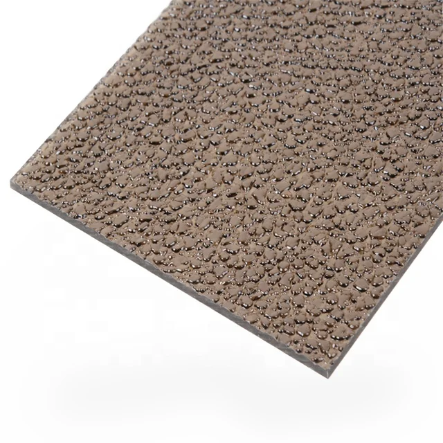 PC embossed Sheet in different color