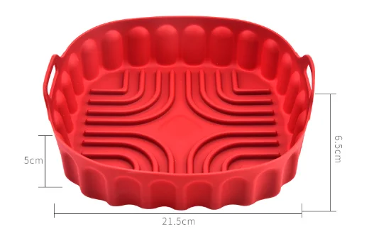 Manufacturers creative air fryer silicone baking pan Air fryer mat wholesale