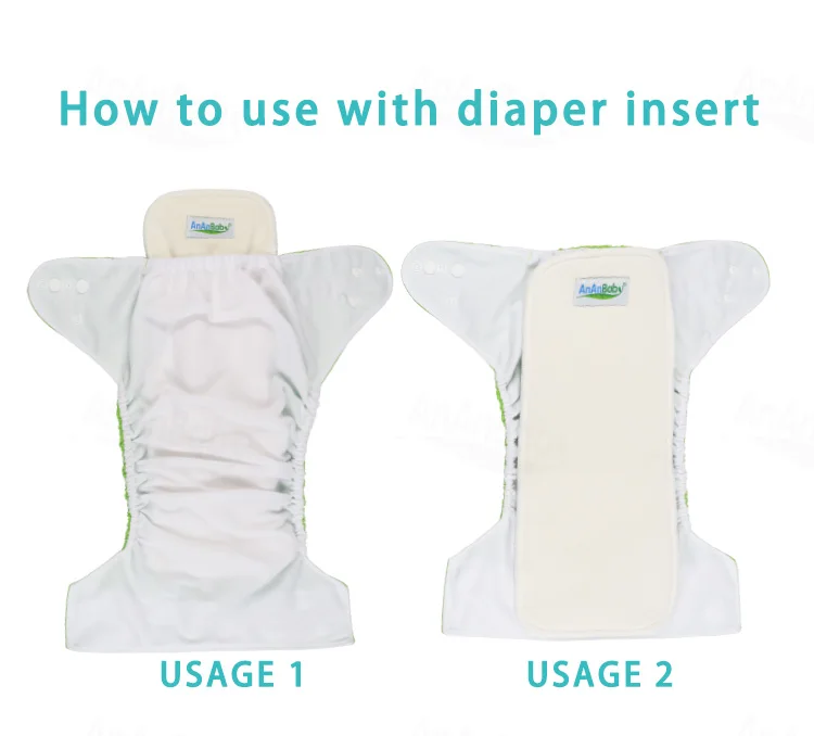 Custom Cloth nappies Washable Wholesale Adjustable Baby Cloth Diapers Reusable For Boys And Girls