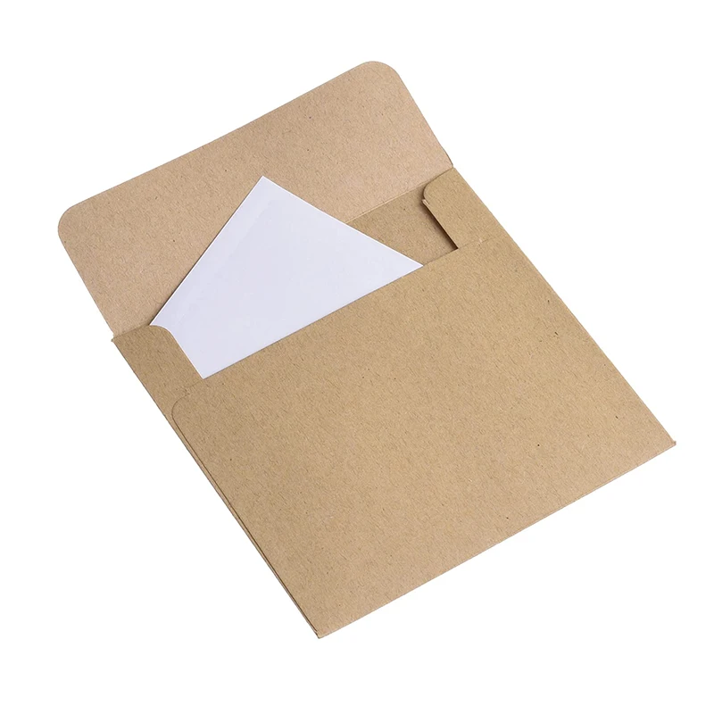
50 Pieces Small Kraft Coin Envelopes Grocery Bag jewelry Gift Bags 3.8 x 3.8 Inches Square Envelopes 