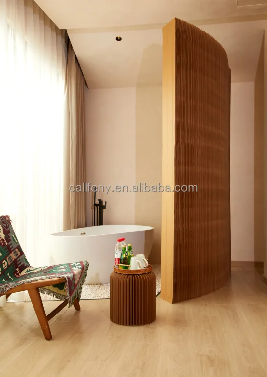 custom made display rack honeycomb paper partition wall paper