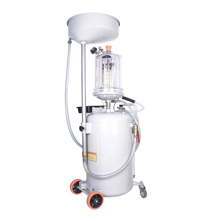 Portable Engine Vacuum 80L Car Tank Pneumatic Waste Oil Drainer