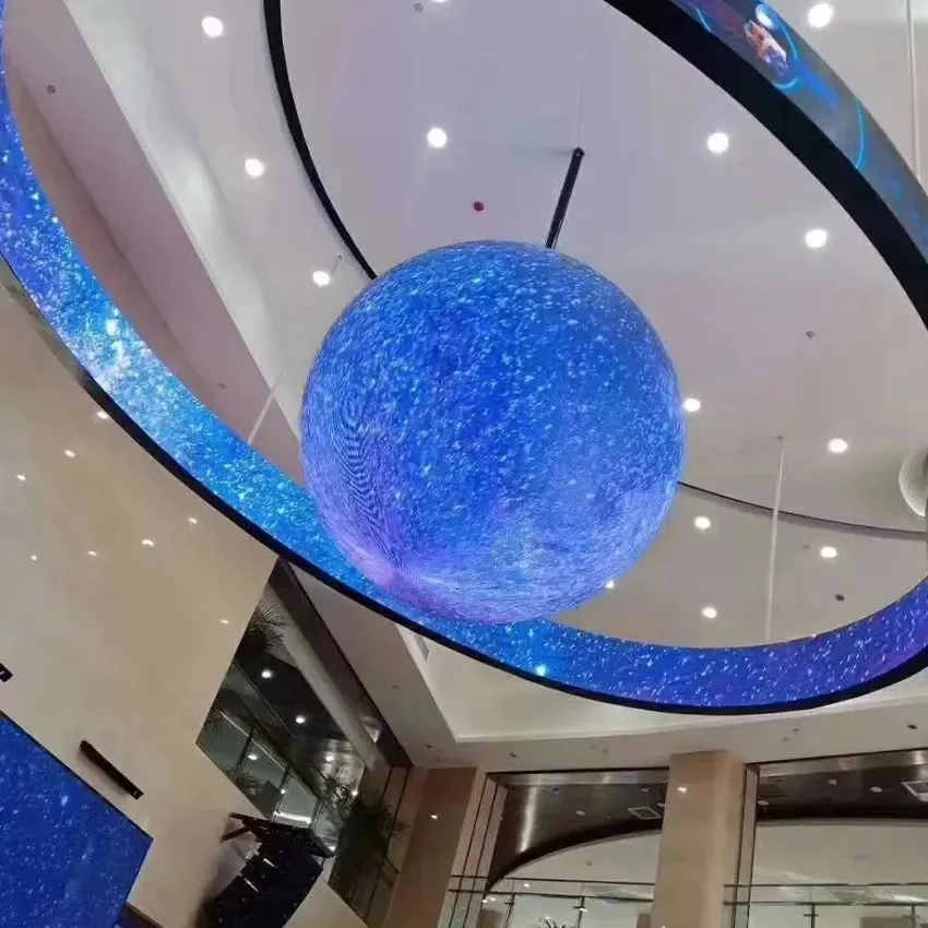 Lionled Leading Technology Round Circle Shape Spherical LED Display Screen Display for Planetarium Use