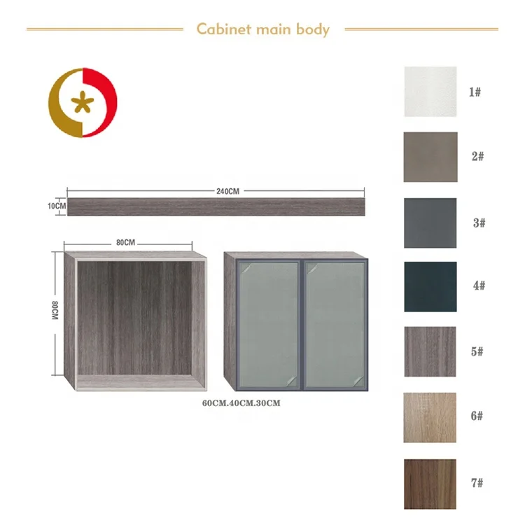 
Customized color decorate storage space entrance wall cabinet for living room 