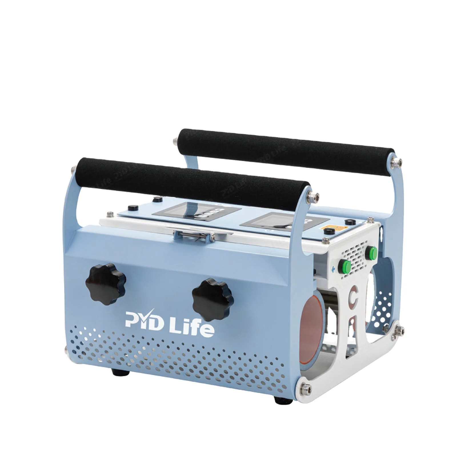 PYD Life 2025 Newest 30oz Tumbler Dual Heat Press 2 In 1 Double Station Heat Press Machine US Warehouse for Sublimation Tumbler