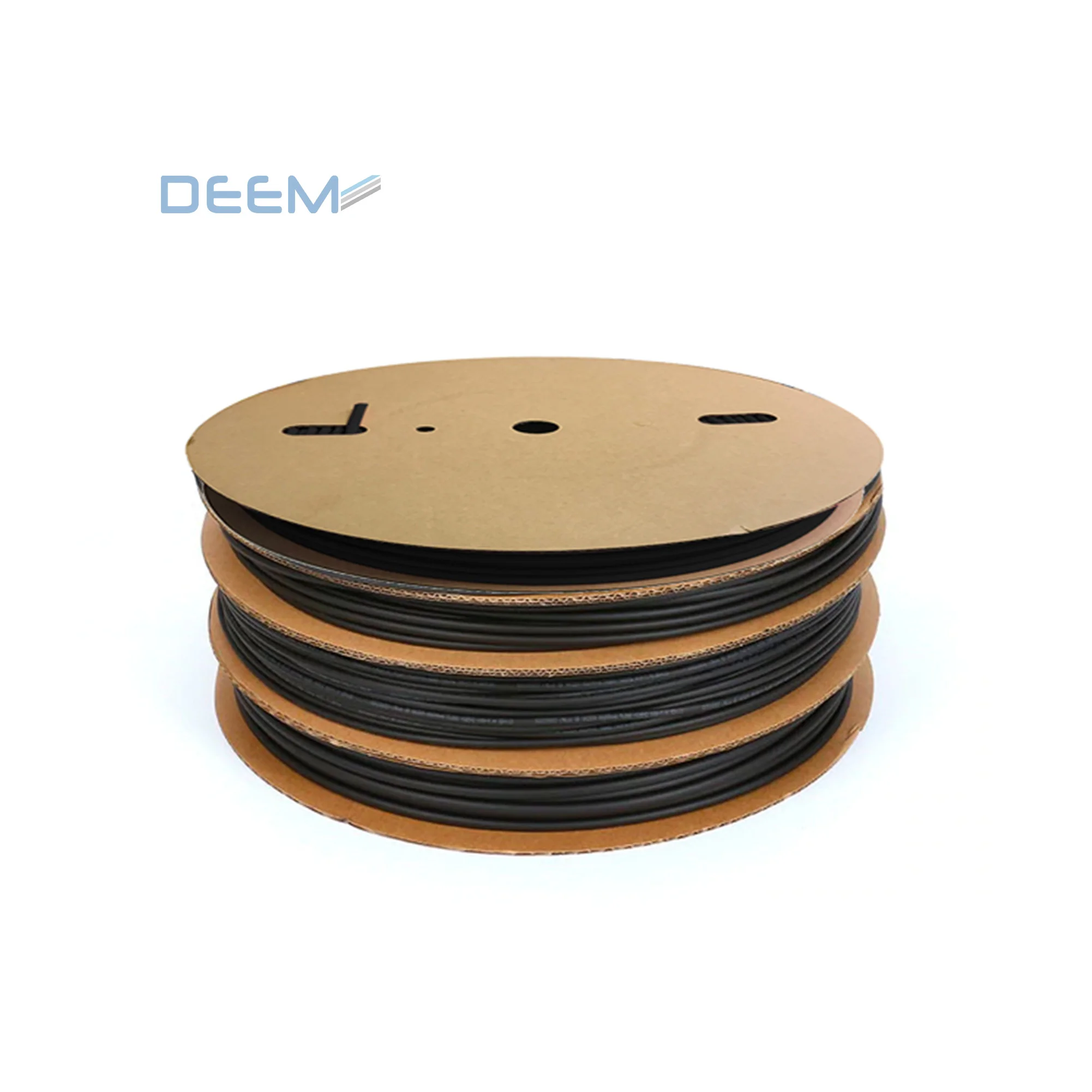Deem Braided Sleeving Fire-Proof Fiberglass Sleeve Heat Shrinkable Tubing Shrinkable Tubes