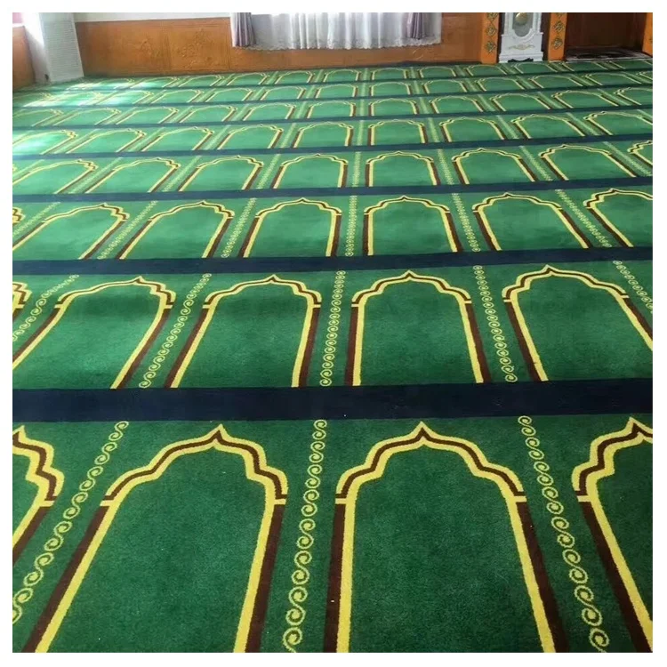Xnuoao Custom fireproof low price hotel muslim prayer wall to wall mosque carpet rolls