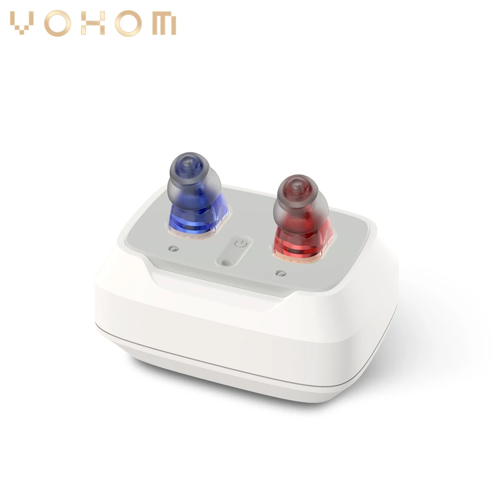 Noise Cancelling Hearing Aids Rechargeable For Seniors 16 Channel Invisible Wholesale Manufacturer Hearing Amplifier