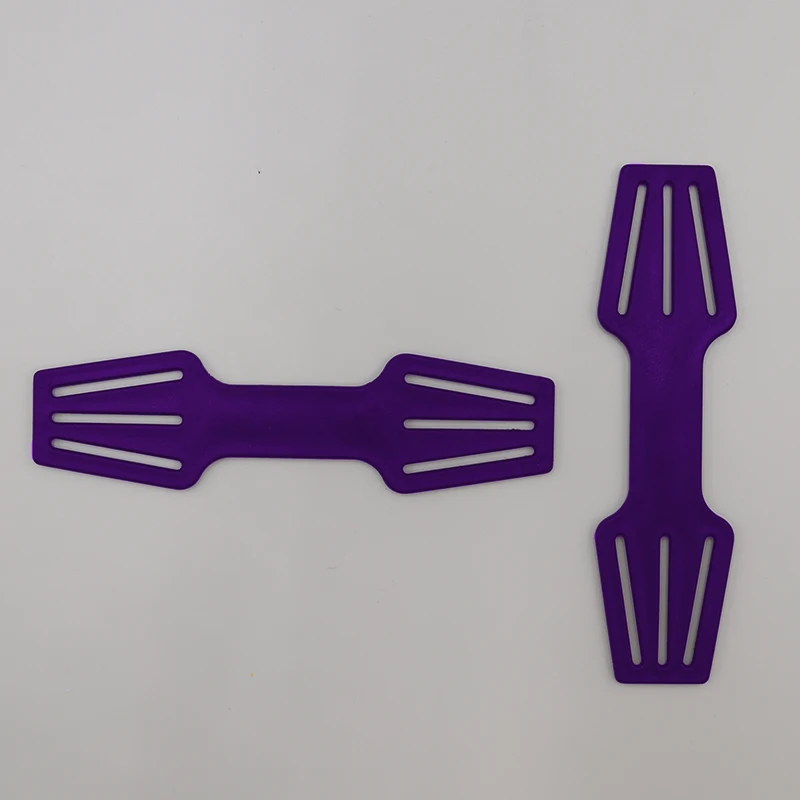 Hebilla deslizante ajustable arcoiris de plastico para sombreros Regulador de rango deslizante de zoom rapido de 20mm