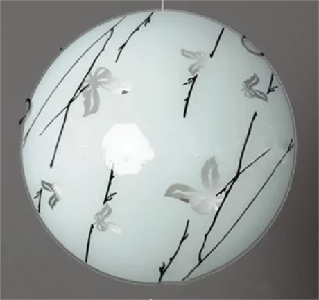 
 Прямая продажа от производителя, керамический держатель для лампы E27, светодиодный энергосберегающий круглый полулунный тонкий стеклянный потолочный светильник 9/12/16 дюймов  