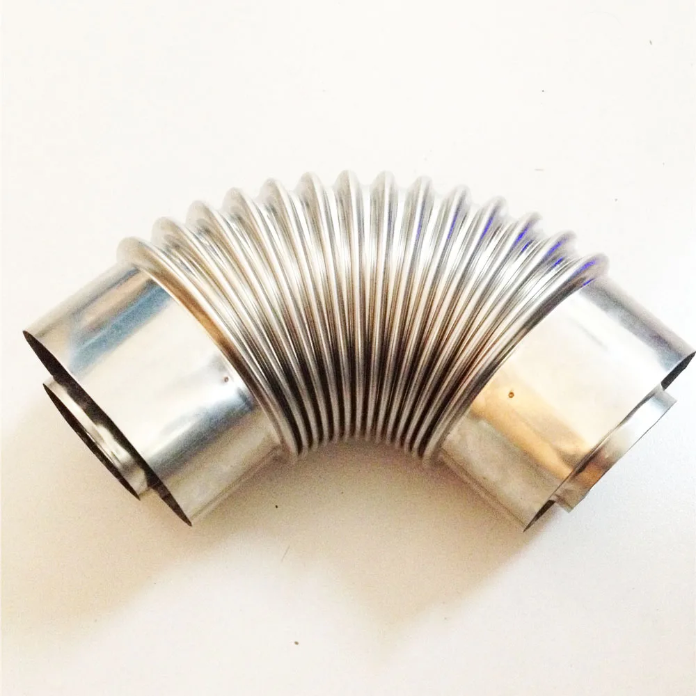Gas Boiler Elbow 60 mm 75 80 Stainless Steel Chimney for Stove