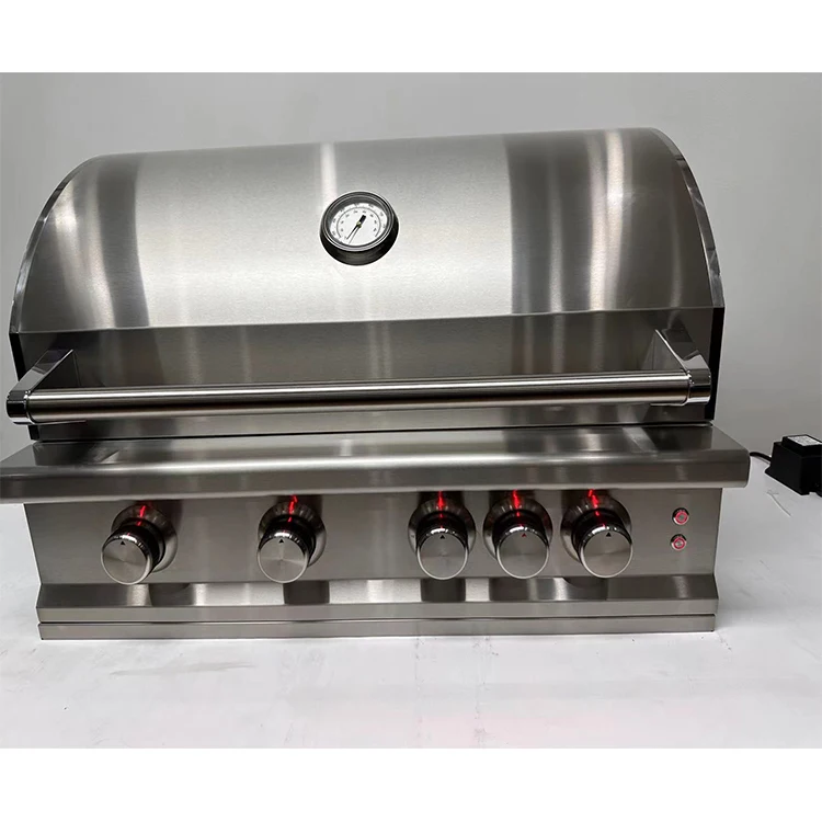 Wholesale Ss304 Outdoor Grill Bbq Kitchen Gas Propane Built Bbq Outside Bar Island Barbecue Grill Island