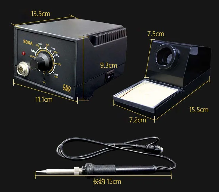 Good price high quality 60w 936 lead-free mini soldering iron soldering station