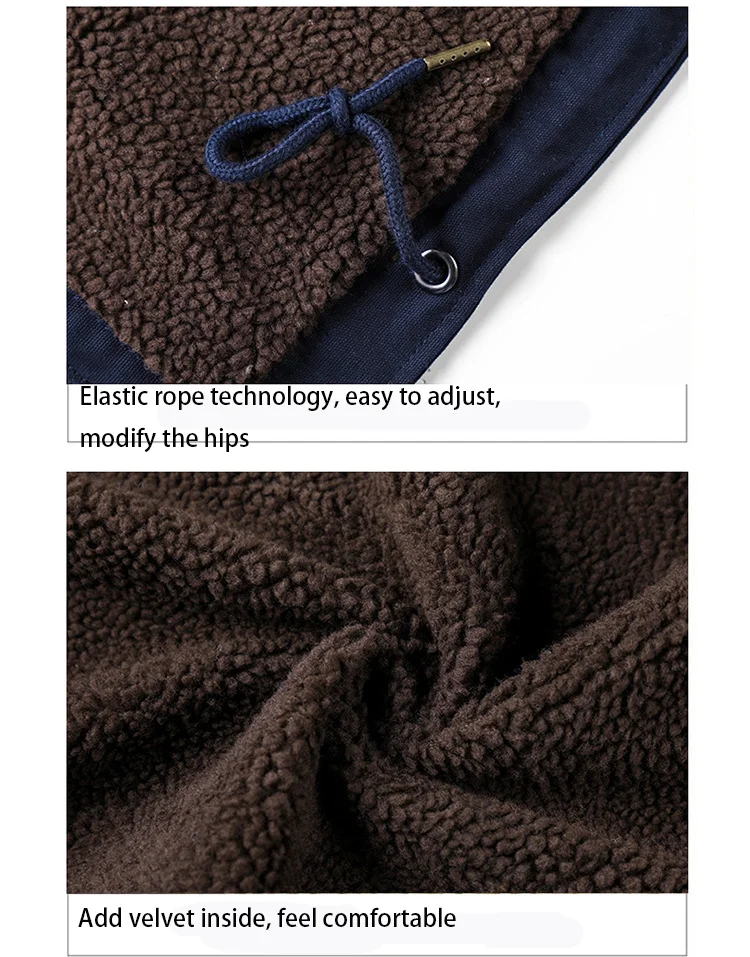 2022 Winter Bomber Jacket Men  Pilot Jacket Warm Male Fur Collar Men Fleece Jackets Drop Shipping