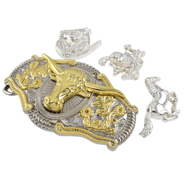 Custom Logo Hebilla De Cinturon Metalica Hebillas Vaqueras Personalizadas Western Cowboy Cowgirl Style Metal Belt Buckle