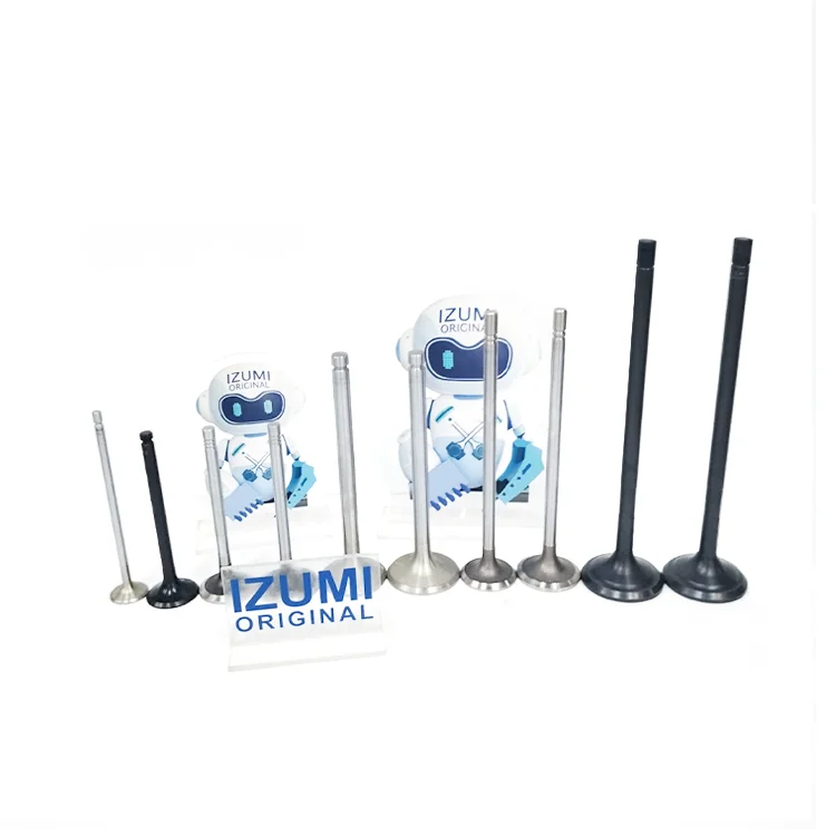 IZUMI ORIGINAL 4D84 Intake and Exhaust Valve High Quality Diesel Engine Parts for Komatsu