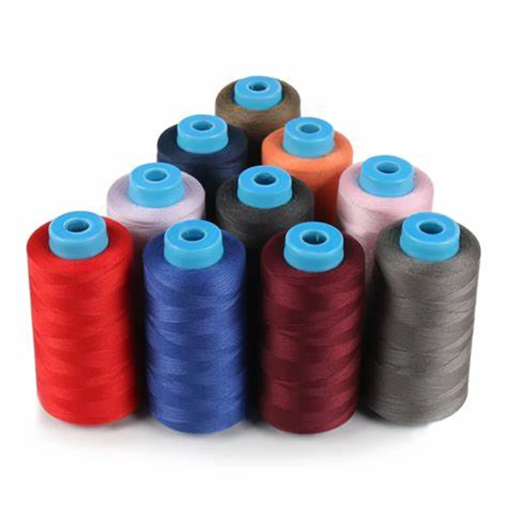 sewing thread 24 colors 1000 yards cotton thread 10s/2 china sewing thread 40/2