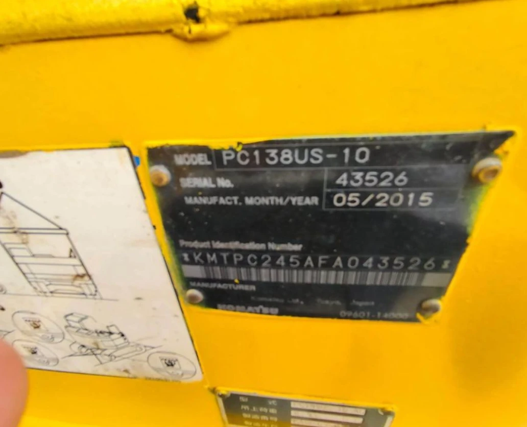 Komatsu PC138US / pc138us-8