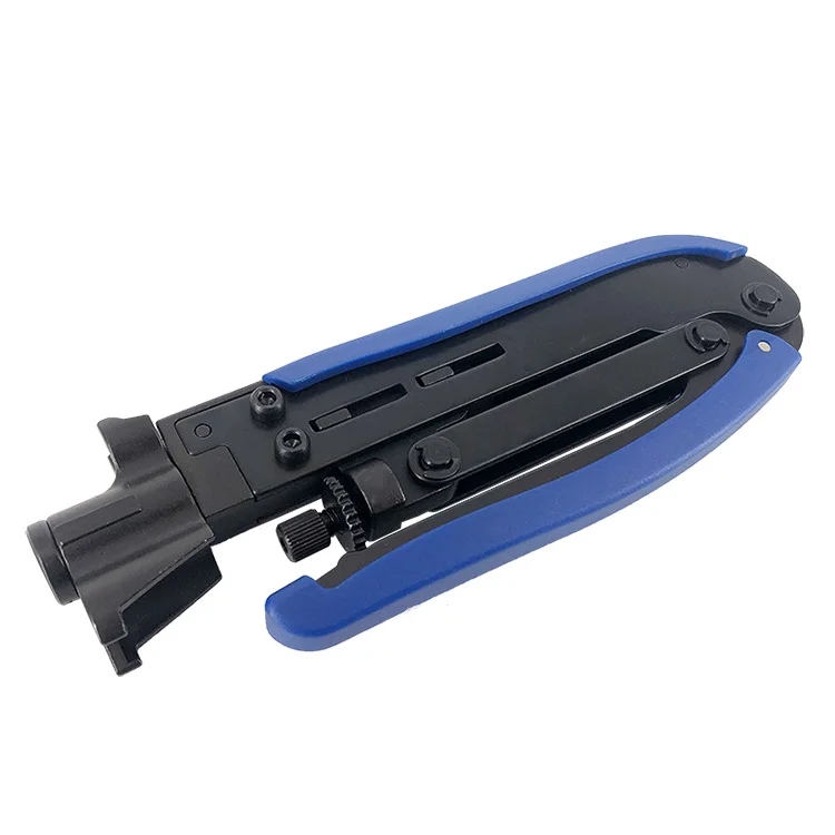 RG59 RG11 Coaxial cable connector compression crimp tool crimper for F BNC RCA connector