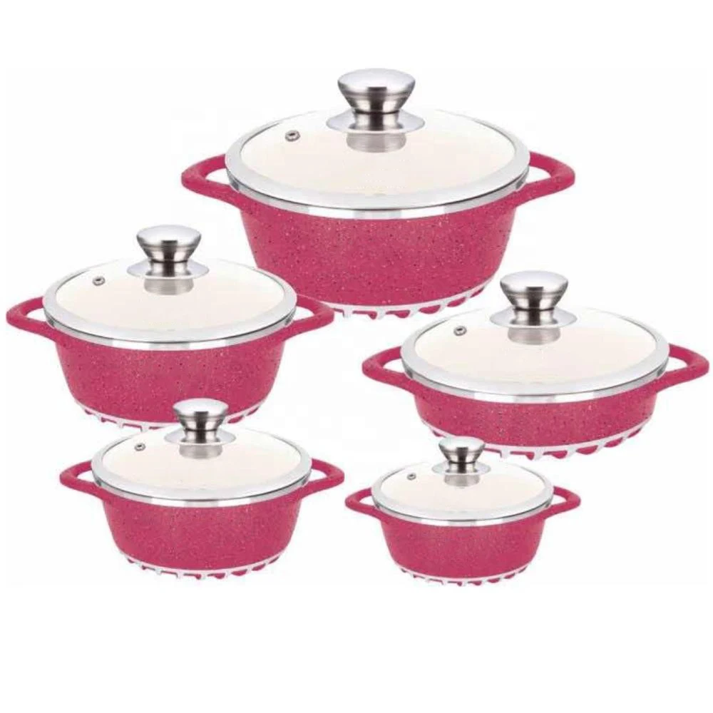 Wholesale Die-cast for Kitchen Aluminum Palm Restaurant Cookware Set