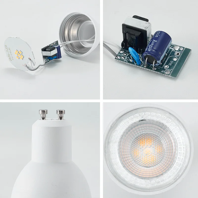 Smart Wifi BLE App Control Led Bulb Wifi GU10 5W Intelligent Google Assistant Alexa Wifi RGBCCT Smart Led Spot Light