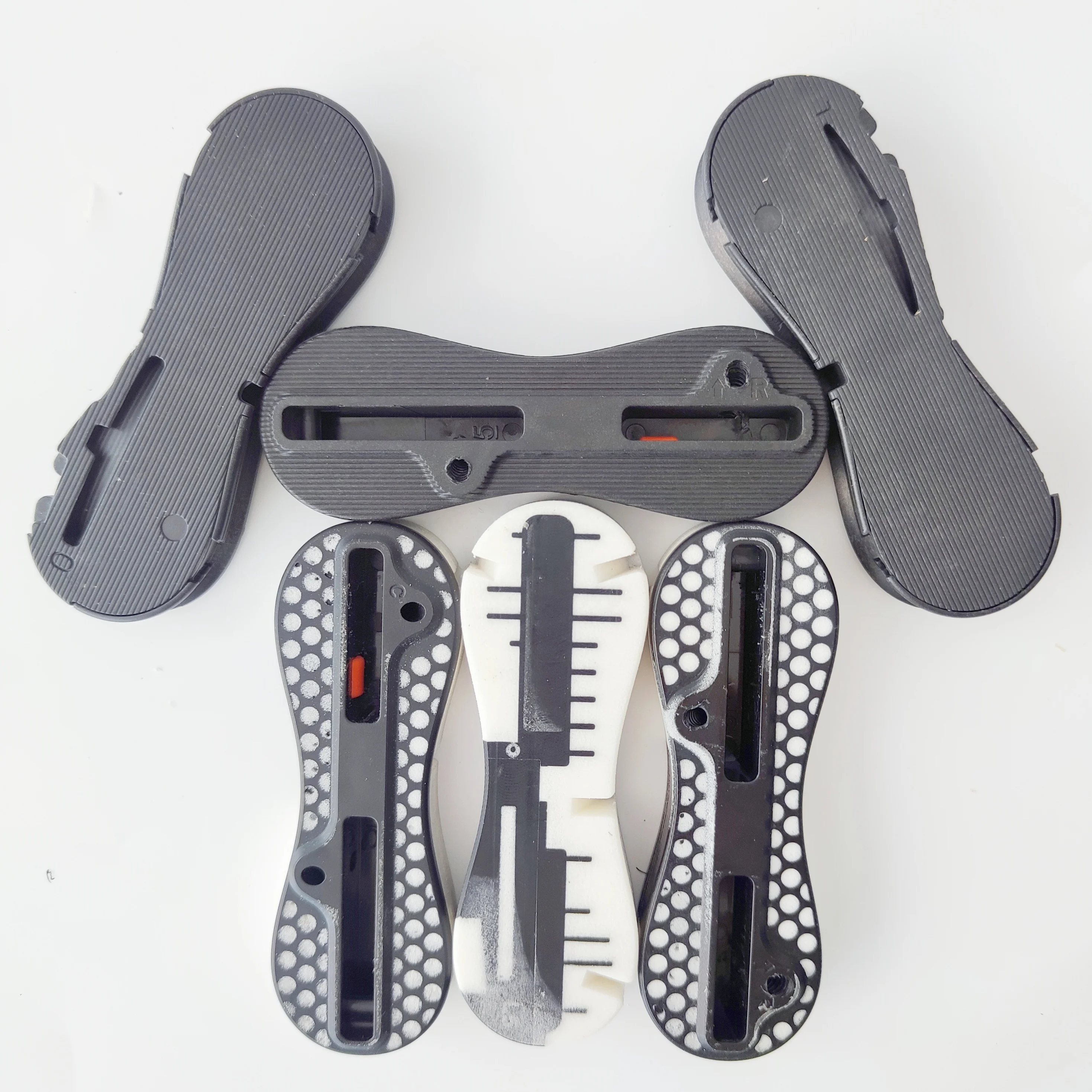 Surfboard Plastic Fusion Fins Box II Fins Box Longboard Surfboard FCS II PLUGS with screws