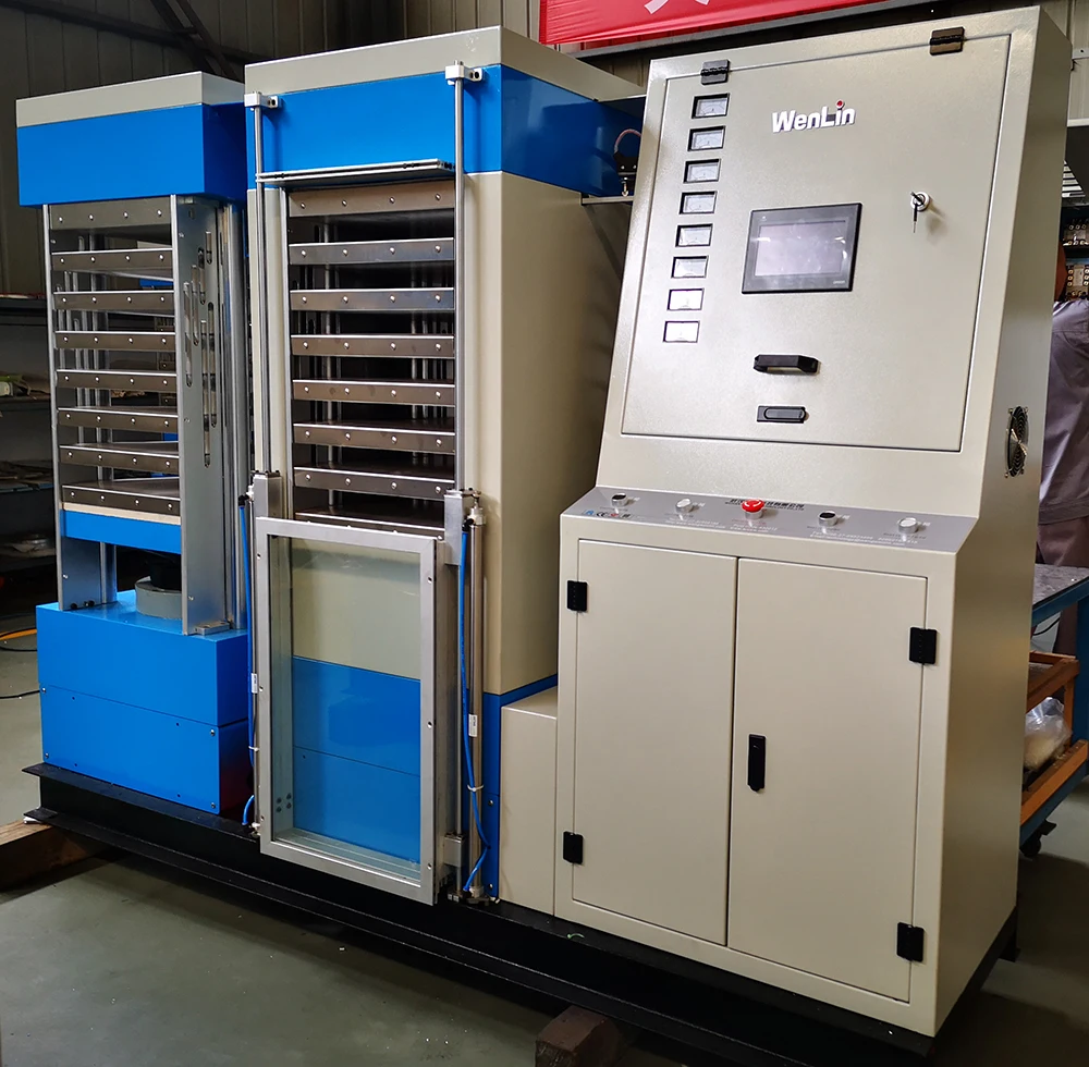 Wuhan Wenlin Strengthen laminating machine for pvc cards/ photo/ passport fusing machine plastic