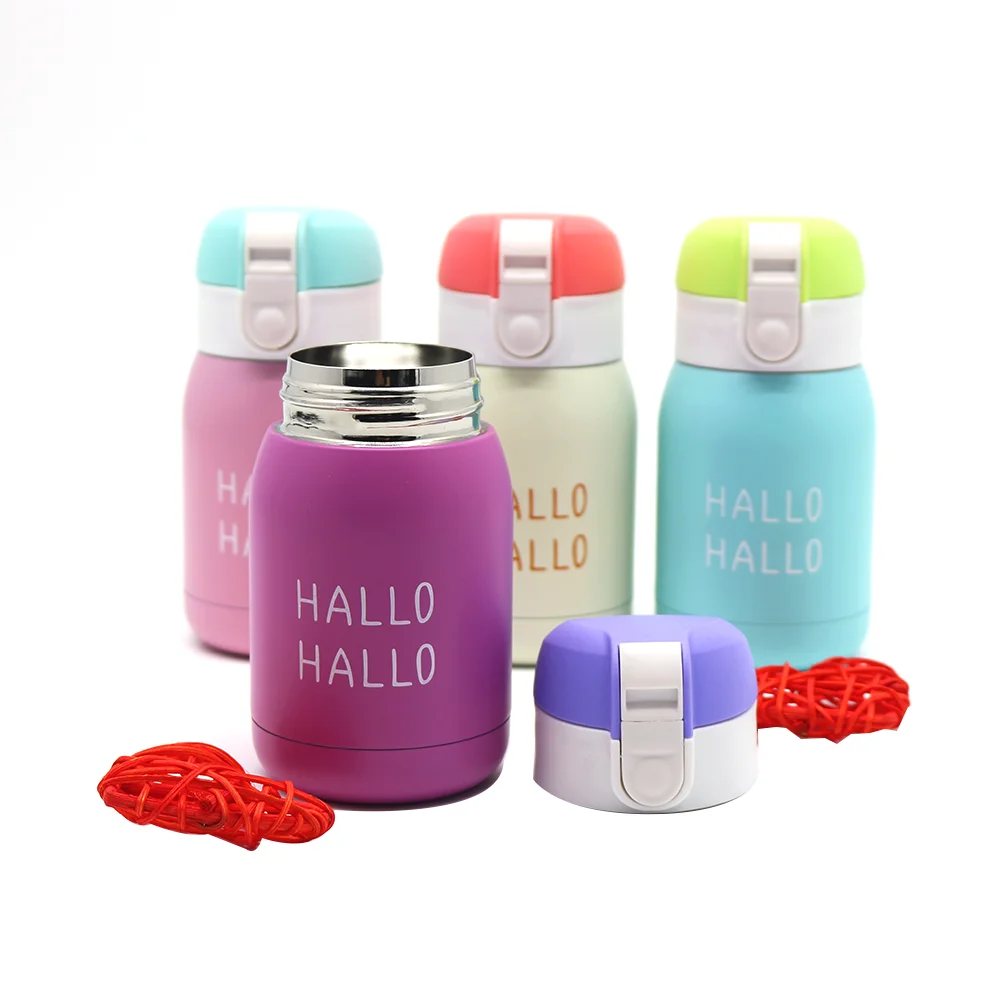 Customized Logo 304 Stainless Steel Children Thermos Flask