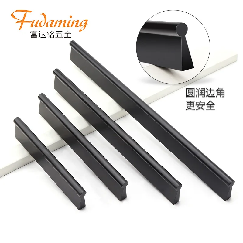 
Современная простая длинная ручка FUDAMING из алюминиевого сплава для домашней мебели, двери шкафа 