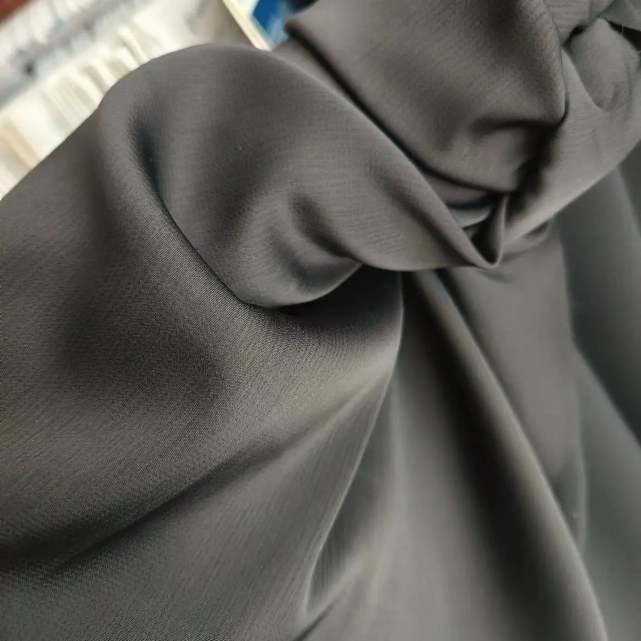 High quality crepe fabric for black abaya zoom fabric abaya dubai nida fabric for women