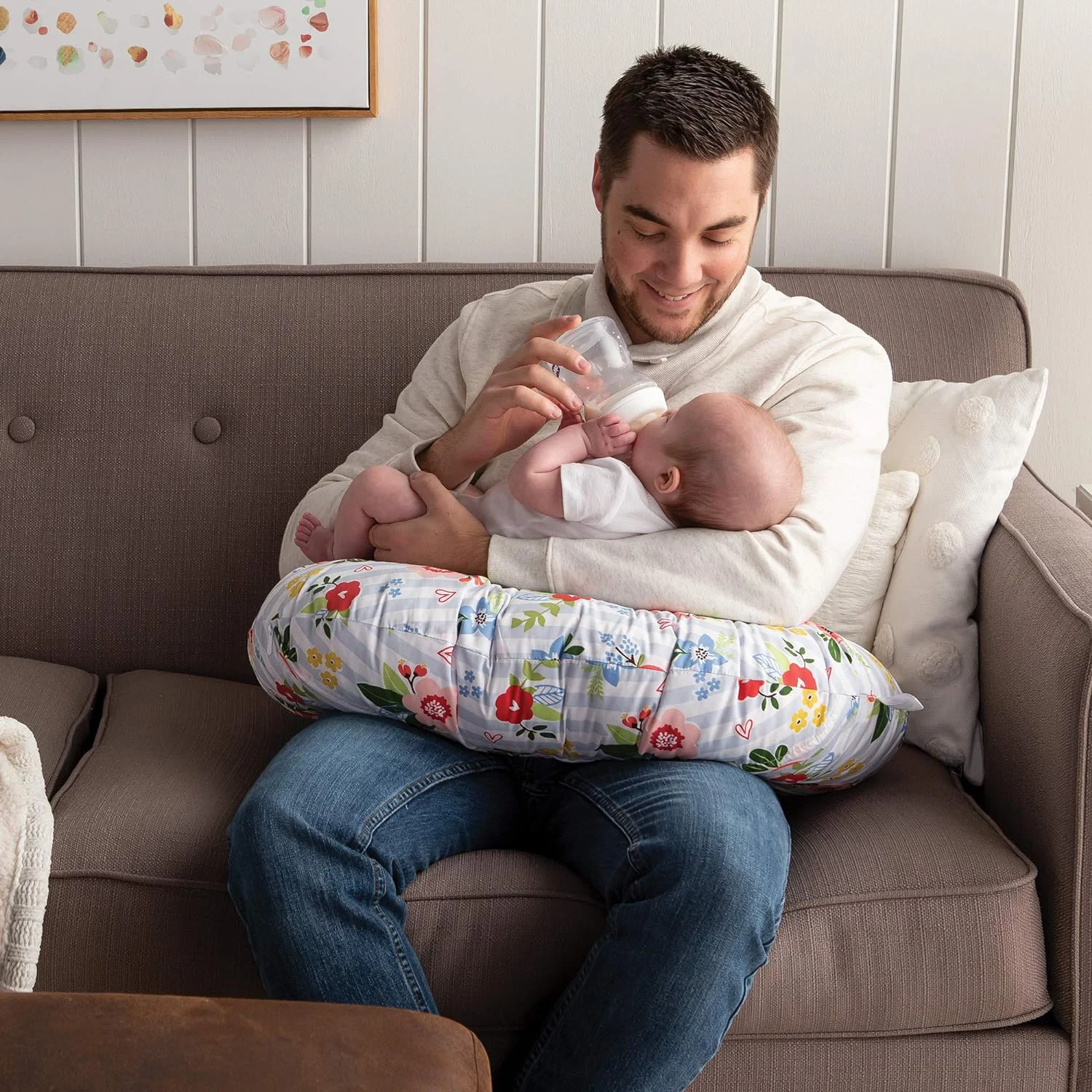 Pregnant Women 100% Cotton Newborn Baby Nursing Pillow Adjustable Baby Pillow Nursing Pillow for Breastfeeding