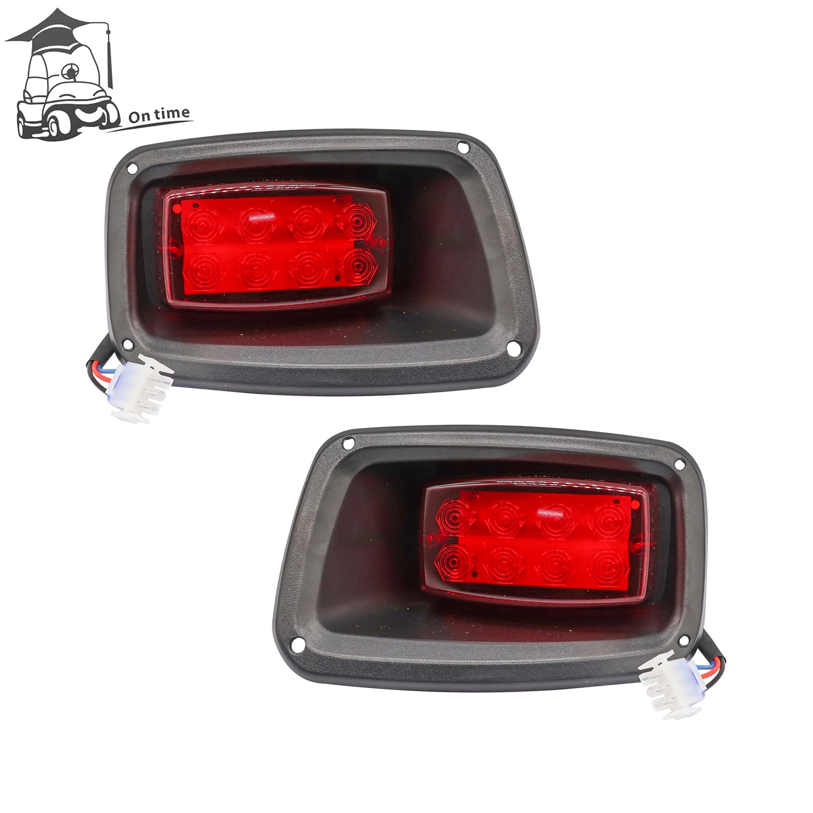 Комплект задних фонарей (левый и правый) для газовых/электрических Гольф-мобилей EZGO TXT 1994-Up OEM #74371-G01 22288-G2 74371-G02 22288-G2