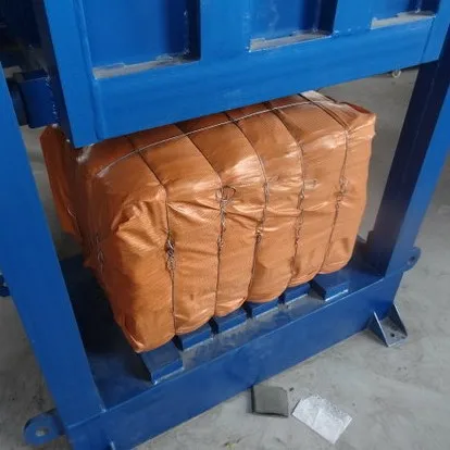 UK brand baler machine for used clothing/used clothes and textile compress machine