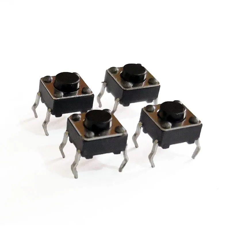  Тактовый переключатель DIP 6x6 Тактильный кнопочный SMD Микропереключатель для электронных мобильных