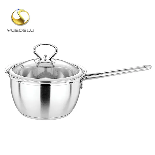 home appliance 2L 22cm SS304 Stainless Steel overflow prevention cooking milk pot with bakelite handle