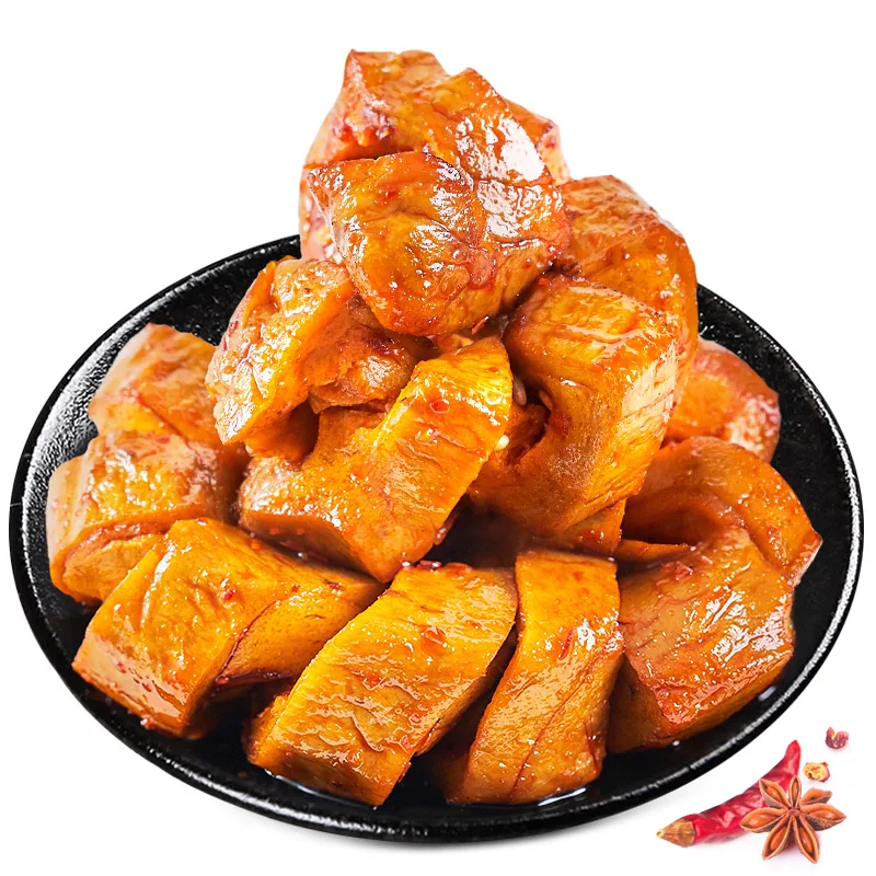 Toasted Gluten Small lobster Flavo Chinese Spicy Snack Kaomianjin OEM Products Delicious Sichuan Food soybean gluten