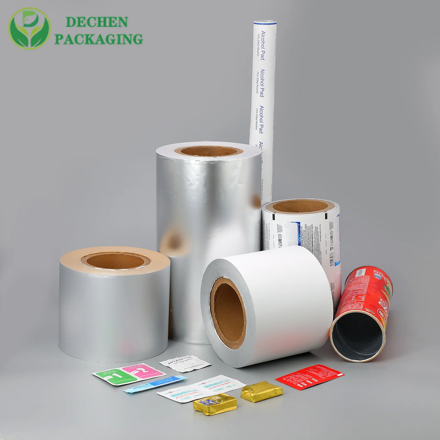 Butter Wrapping Alcohol Pad Paper Laminated Aluminium Foil Packaging