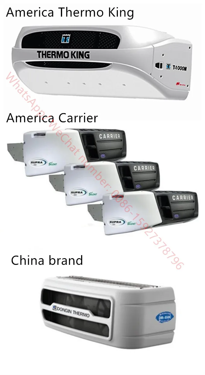 FTR refrigerated van thermo king refrigerator truck to transport freezer food