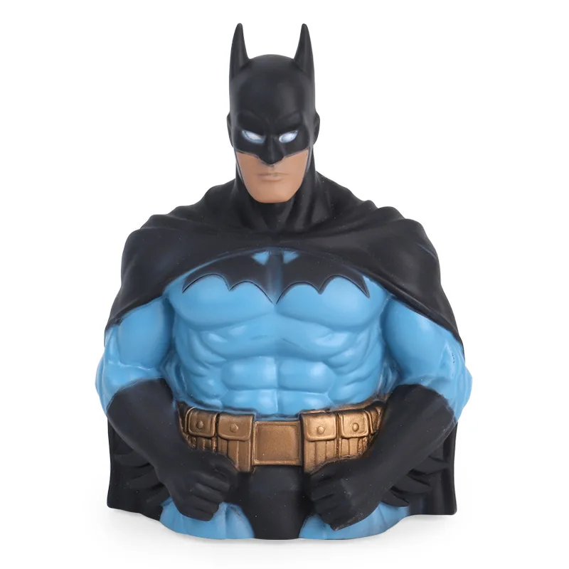 Custom Vinyl Toy Piggy Bank Doll Cartoon Character Ornament Handmade Coin Bank Toy Model