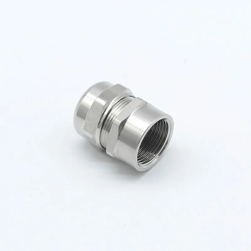 Online Wholesale Internal Thread Waterproof Steel Pipe Wiring IP68-10 Stainless Steel Cable Gland