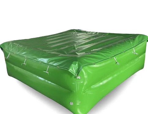3*3M air tight firefighting inflatable rescue cushions/ safety air cushion with cover for athletics high jump competition
