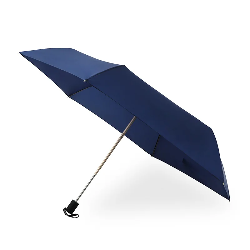 2024 Luxury Folder Umbrellas Windproof and Sun-Proof Promotional Gifts with 3-Folding Automatic Mechanism for Rain Storage
