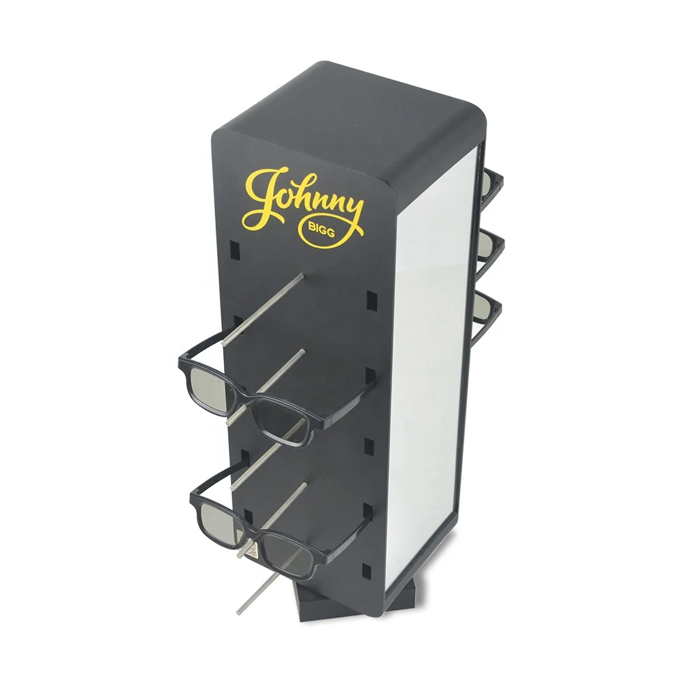 Sunglasses Stand Acrylic Display Rack With Turntable